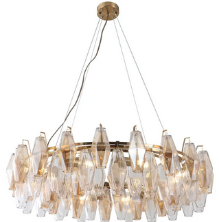 Introductio Contemporariae Villae Vitri Chandelier