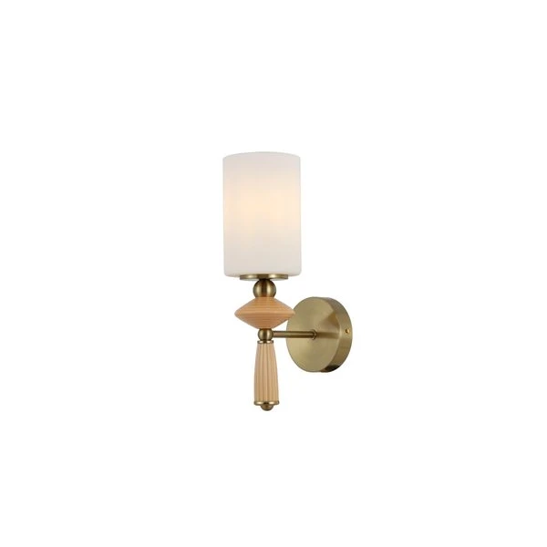 Aes Wall Sconce cum Opal Vitri umbra
