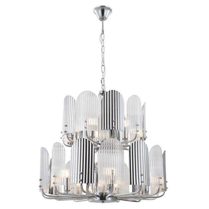 Duplici iacuit luxuria FUNALE cum XII luminaria