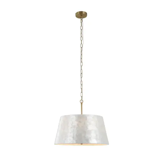 Handcrafted Seashell umbra V-lumina Pendant lucerna