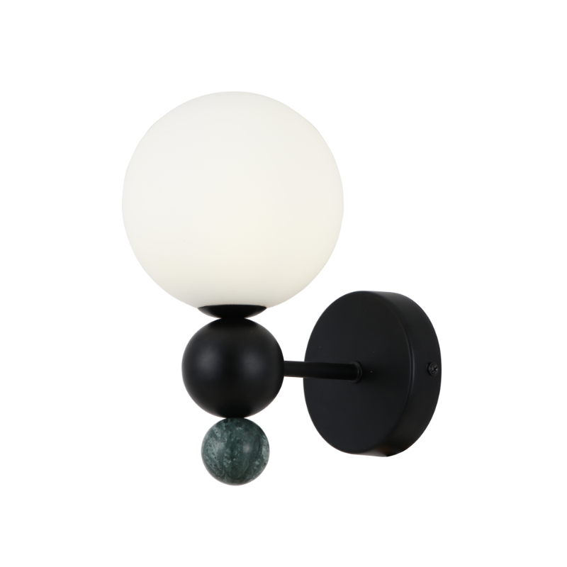 Marmor Globus Wall Sconce