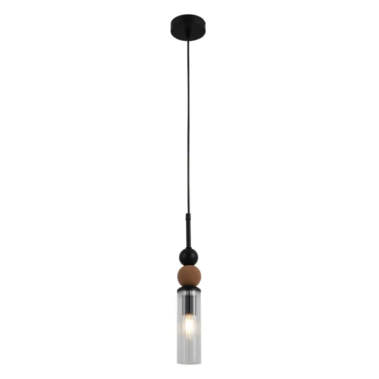Minimum lignum Ball Pendant lucerna