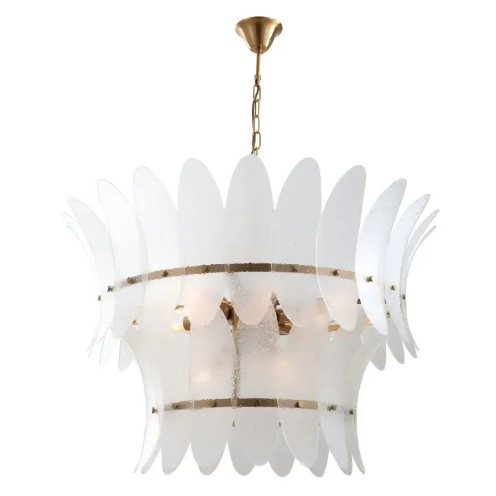 Luxuriae Brass Chandelier Magnae modernae