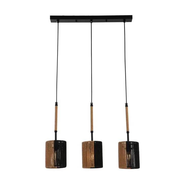 Rustic Charta funem contexta Pendant lucerna